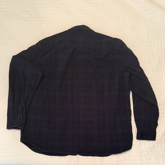 L.L. Bean Men's Dark Plaid Button Down Flannel Shirt Size XXL - Picture 3 of 10